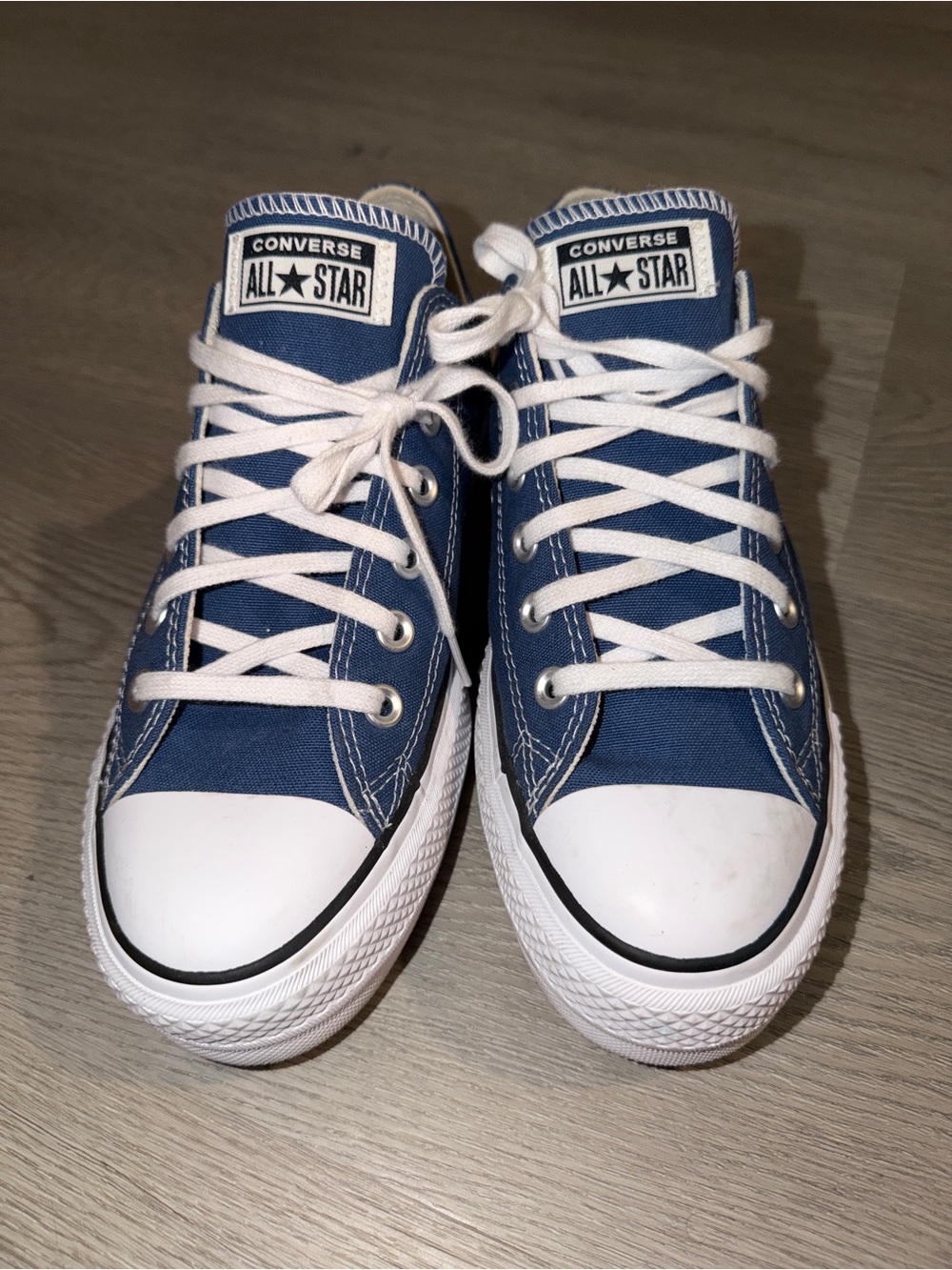 Converse Platform Low Top Sneakers - Blue & White - Picture 2 of 5